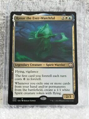 5/$20 Mint 2021 MTG Ranar the Ever-Watchful Rare Card 002 Deckmaster!!